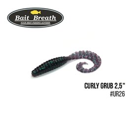 Твистер Bait Breath Curly Grub 2.5', 12 шт