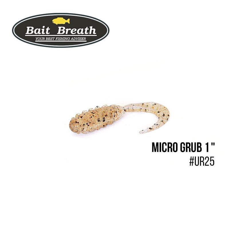 Твистер Bait Breath Micro Grub 1.0', 15 шт