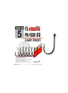 Крючок Fanatik FK-1026 Carp Profi №8 5 шт