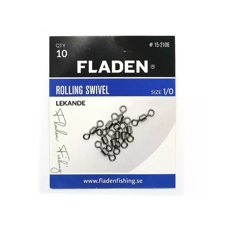 Вертлюжок Fladen Rolling Swivel 1/0 5 шт