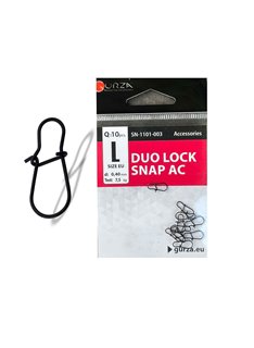 Застежка Gurza Duo Lock Snap AC  L 10 шт