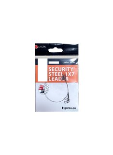 Поводок Gurza Security Steel 1x7 Leader 250 мм/0,27 9 кг