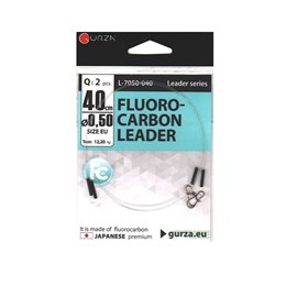 Поводок Gurza FLUOROCARBON LEADER 30 см 0,50 мм 2 шт