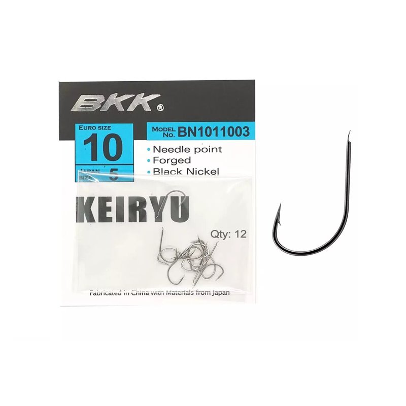 Крючок BKK Keiryu Diamond 10 12 шт