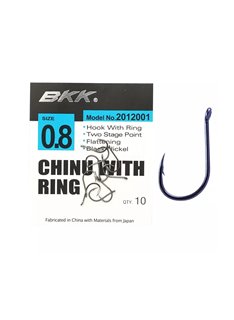 Крючок BKK Chinu With Ring 0,8 10 шт