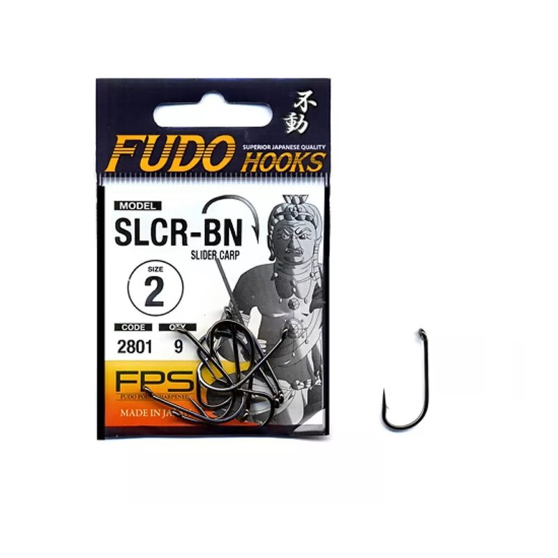 Крючок Fudo Slider Carp 2 9 шт