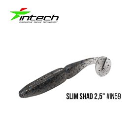 Виброхвост Intech Slim Shad 2.5', 12 шт