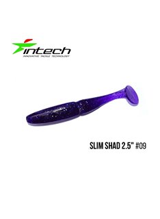 Виброхвост Intech Slim Shad 2.5', 12 шт