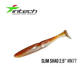 Виброхвост Intech Slim Shad 2.5', 12 шт