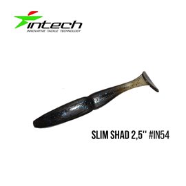 Виброхвост Intech Slim Shad 2.5', 12 шт