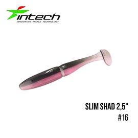 Виброхвост Intech Slim Shad 2.5', 12 шт