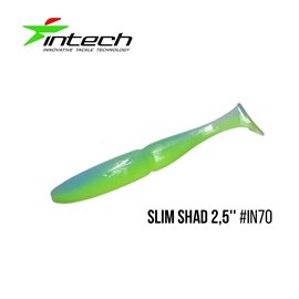 Виброхвост Intech Slim Shad 2.5', 12 шт