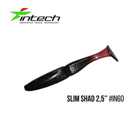 Виброхвост Intech Slim Shad 2.5', 12 шт