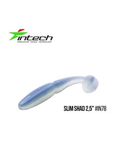 Виброхвост Intech Slim Shad 2.5', 12 шт