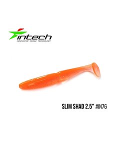 Виброхвост Intech Slim Shad 2.5', 12 шт