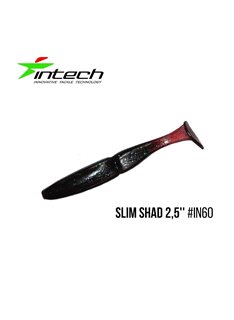 Виброхвост Intech Slim Shad 2.5', 12 шт