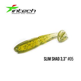 Виброхвост Intech Slim Shad 3.3', 7 шт