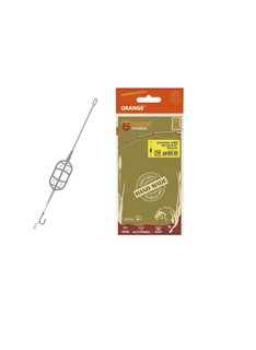 Готовый монтаж ORANGE Карп 41 Classic Flat Method Leadcore бойл 30 г