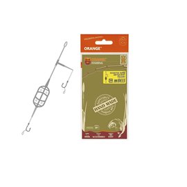 Готовый монтаж ORANGE Карп 42 Classic Flat Method Leadcore бойл 30 г