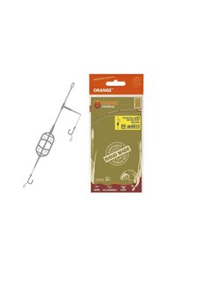 Готовый монтаж ORANGE Карп 42 Classic Flat Method Leadcore бойл 30 г