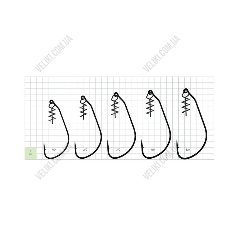 Крючки Gurza Swim Bait Hook K-1311 №5/0