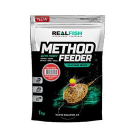 Прикормка Real Fish Premium Series Method Feeder FruitMix 800 г