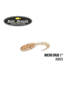 Твистер Bait Breath Micro Grub 1.0', 15 шт