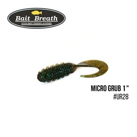 Твистер Bait Breath Micro Grub 1.0', 15 шт