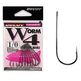 Крючок Decoy Worm 4 Strong Wire №1/0