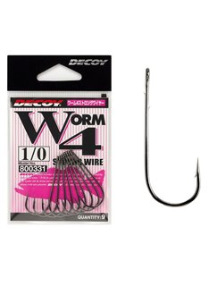 Крючок Decoy Worm 4 Strong Wire №1/0