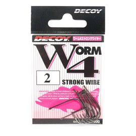 Крючок Decoy Worm 4 Strong Wire №2