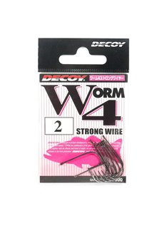 Крючок Decoy Worm 4 Strong Wire №2