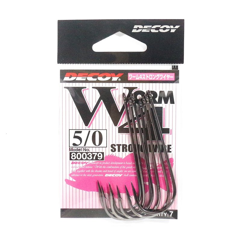 Крючок Decoy Worm 4 Strong Wire №5/0