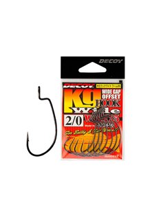 Крючок Decoy Worm 25 Kg High Power Hook Wide №2 8 шт