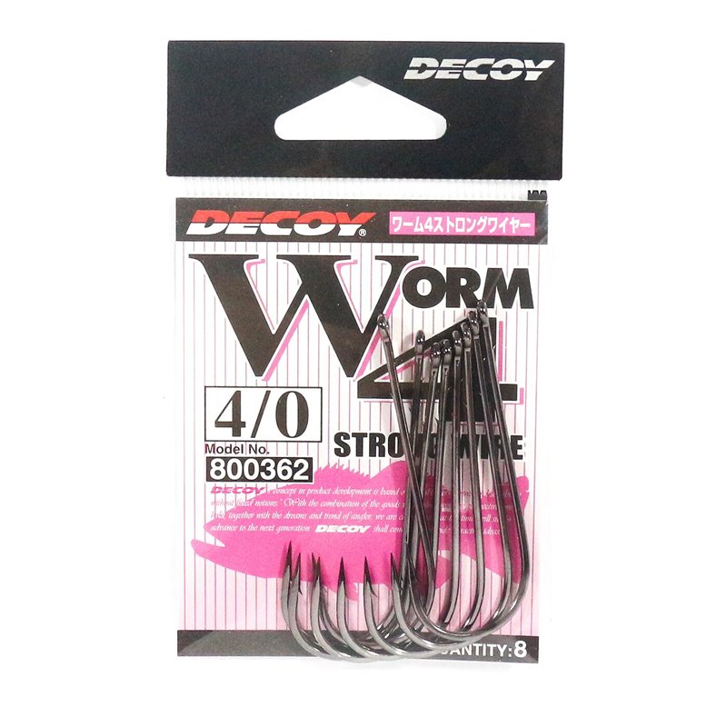 Крючок Decoy Worm 4 Strong Wire №4/0