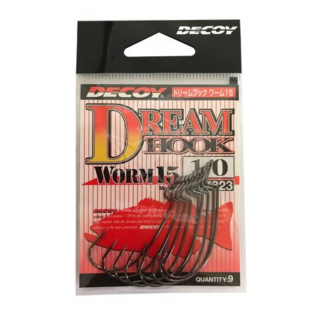 Крючок Decoy Worm 15 Dream Hook №1/0