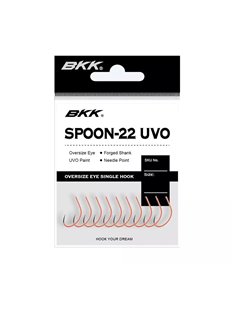 Крючок BKK Spoon-22 UVO 1/0 8 шт