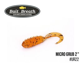 Твистер Bait Breath Micro Grub 2.0', 12 шт