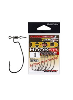 Крючок Decoy HD Hook Offset Worm 117 №2/0 4 шт