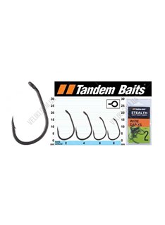 Крючки Tandem Baits Stealth Hooks Wide Gap XS №4