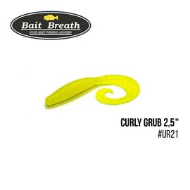 Твистер Bait Breath Curly Grub 2.5', 12 шт