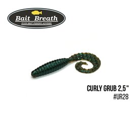 Твистер Bait Breath Curly Grub 2.5', 12 шт