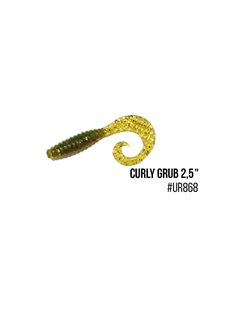 Твистер Bait Breath Curly Grub 2.5', 12 шт