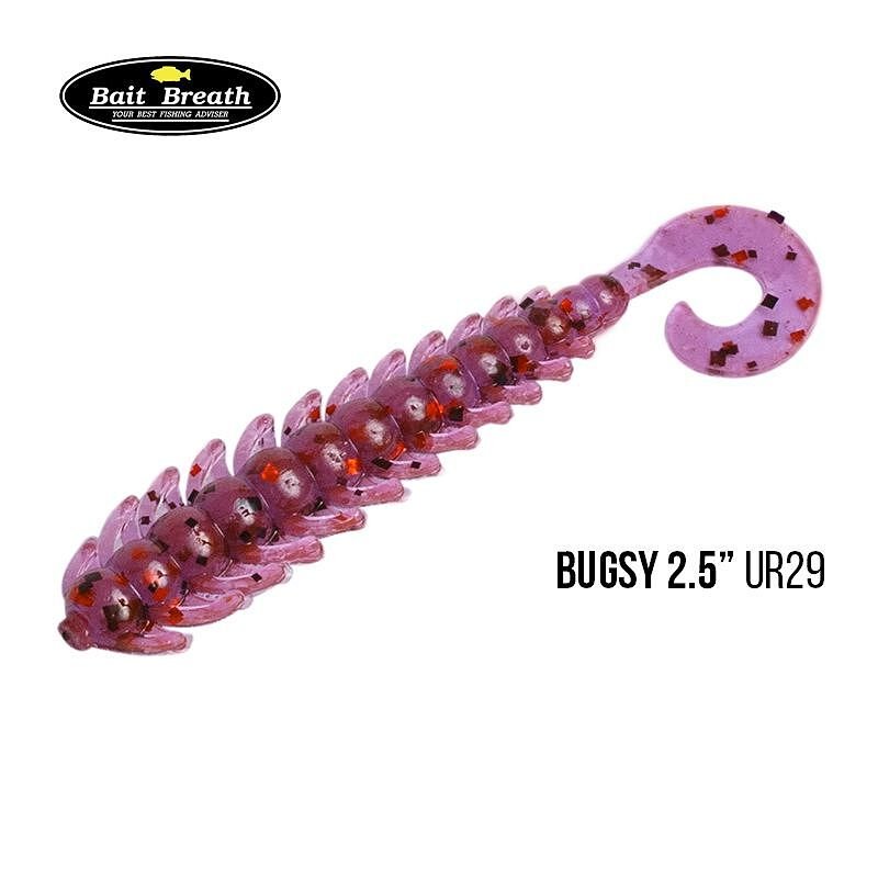 Червь Bait Breath BUGSY 2.5', 10 шт