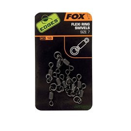 Вертлюг Fox Edges Flexi Ring Swivel №7 10шт