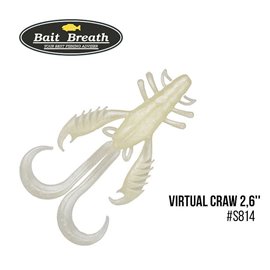 Рак Bait Breath Virtual Craw 2.6', 9 шт