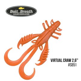 Рак Bait Breath Virtual Craw 2.6', 9 шт