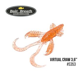 Рак Bait Breath Virtual Craw 3.6', 8 шт