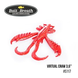 Рак Bait Breath Virtual Craw 3.6', 8 шт