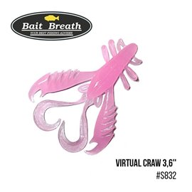 Рак Bait Breath Virtual Craw 3.6', 8 шт